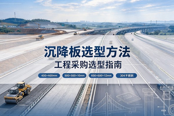 弥勒沉降板选择方法