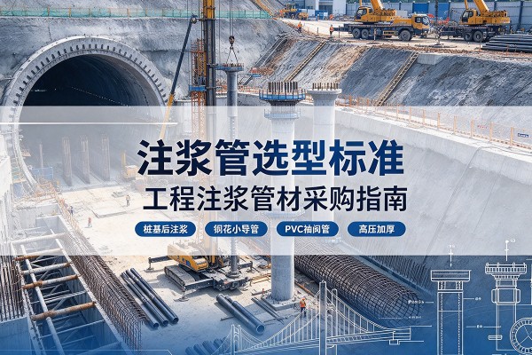弥勒注浆管选型标准